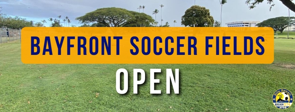 Bayfront Soccer Fields Open