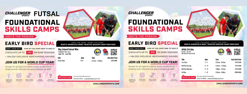 Challenger Sports - Foundational Skills Camps